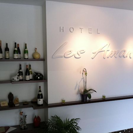 טורנון-סור-רון Hotel Les Amandiers מראה חיצוני תמונה